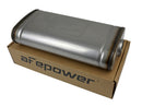 aFe MACH FORCE-Xp 304 Stainless Steel Muffler 2.5" Center / Offset 18" L x 9" W x 4" H