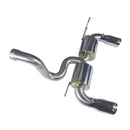 Injen SES Axle-Back Exhaust – 2018-2025 Jeep Wrangler / 2018 Jeep Wrangler JK 2.0L Turbo - Polished