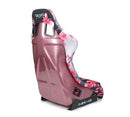 NRG FRP Bucket Seat PRISMA Japanese Cherry Blossom Edition with Pink Pearlized Back - Medium