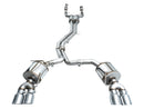 AWE Tuning 19-23 Audi C8 S6/S7 2.9T V6 AWD Touring Edition Exhaust - Chrome Silver Tips