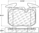 StopTech Sport Brake Pads – 2015-2018 BMW M3 product image 3