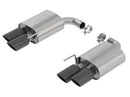 Borla Axle-Back Exhaust – 2018–2019 Ford Mustang GT 5.0L without Valves (Rear Section) - Black Chrome - Borla exhaust system
