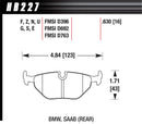 HAWK Performance HT-10 Race Brake Pads (Rear) - 92-95 BMW 325is