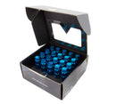 NRG 700 Series M12 X 1.5 Steel Lug Nut with Dust Cap Cover Set 21 Pc with Locks & Lock Socket
