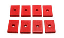 Energy Suspension Pad - Firm - 2-7/16in L x 1-5/8in W x 15/32 ID x 1/2in H - Black