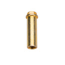 Wilwood Pin - Pivot Pedal 3/8-16 Thread 0.50 ODX1.60 Length Hex Flange Gold Zinc | 230-16075