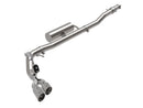 aFe Rebel Series 3 in. Cat-Back Exhaust System (Polished Tips, Side Exit) – 19–20 Ford Ranger 2.3L I4 Turbo