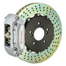 Brembo 10-19 Fiesta Front GT BBK 4 Piston Cast 2pc 328x28 2pc Rotor Drilled-Silver