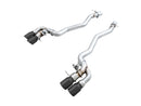 AWE Tuning SwitchPath Axle-Back Exhaust (Diamond Black Tips) - 2018-2019 BMW M5 (F90) 4.4T AWD
