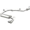 MagnaFlow 12 Ford Focus L4 2.0L HB Single Straight P/S Rear Exit Stainless Cat Back Perf Exhaust