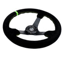 NRG 350mm Deep Dish Suede Steering Wheel – 3" Dish