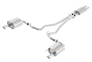 Borla Cat-Back Exhaust – 15 Ford Mustang 3.7L V6 Single Round Rolled Tips - product image 3