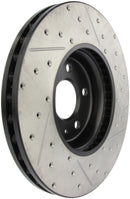 StopTech Sport Drilled & Slotted Brake Rotors – 2009-2011 Audi A4 product image