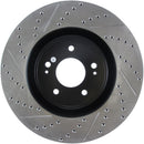 StopTech Sport Drilled & Slotted Brake Rotors – 2008-2015 Mitsubishi Lancer product image 2