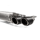 Akrapovič Slip-On Line (Titanium) with Titanium / Carbon Fiber Tips – 2018+ Alfa Romeo Giulia Quadrifoglio