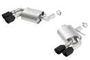 Borla Axle-Back Exhaust – 2016–2018 Chevy Camaro V8 SS Rear Section without Dual Mode Valves Ceramic Black - product image 2