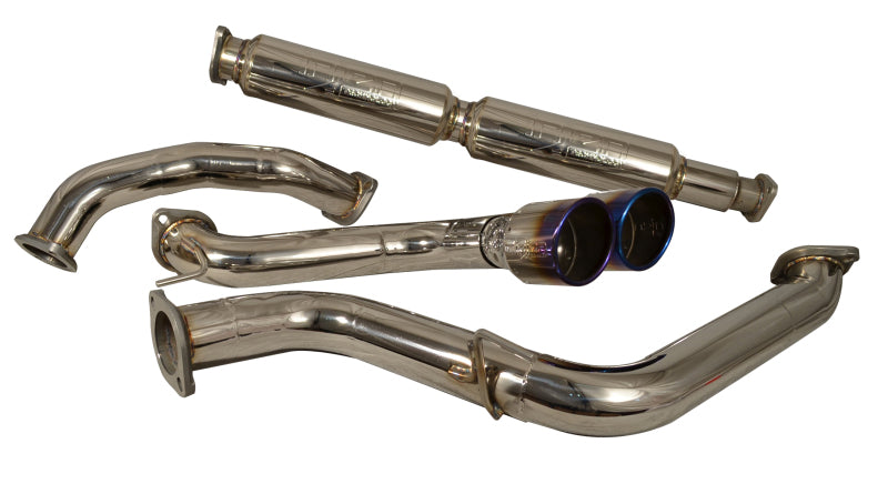 Injen 13--19 Ford Focus ST 2.0L (t) 3.00in Cat-Back Stainless Steel Exhaust System w/Titanium Tip