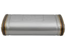 aFe MACH FORCE-Xp Muffler 2.5" ID Offset / Dual x 18" L x 8" W x 5" H – Oval Body