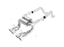 Borla Cat-Back Exhaust – 2006–2012 Chevrolet Corvette Z06 / ZR1 6.2L / 7.0L V8 Aggressive (Rear Section) - product image 3