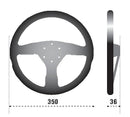 Sparco R375 Steering Wheel - 350mm / 36mm Dish / Suede