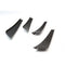 APR Performance Carbon Fiber Front Bumper Canards - Honda Civic Type R 17-21