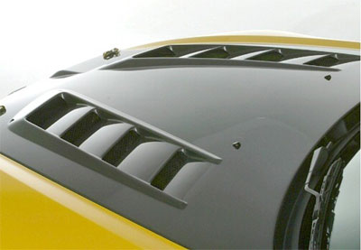 J'S Racing TYPE-V Ventillated Bonnet CFRP/FRP - 00-09 Honda S2000 (AP1/AP2)