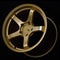 Advan GT Wheel for Porsche - 18x8.5 / Offset +50 / 5x130 (Racing Gold Metallic)
