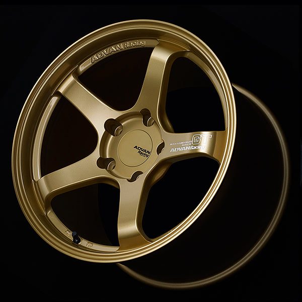 Advan GT Wheel for Porsche - 18x8.5 / Offset +50 / 5x130 (Racing Gold Metallic)