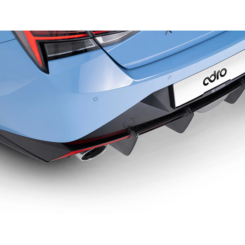 ADRO Carbon Fiber Rear Diffuser - 2022+ Hyundai Elantra N