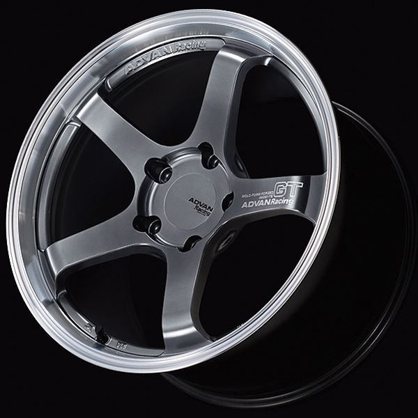 Advan GT Beyond Wheel (Concave 1) - 18x8.5 / Offset +50 / 5x114.3 (Machining & Hyper Platinum Black)