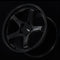 Advan GT Wheel for Porsche - 18x8.5 / Offset +50 / 5x130 (Racing Titanium Black)