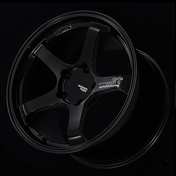 Advan GT Wheel for Porsche - 18x8.5 / Offset +50 / 5x130 (Racing Titanium Black)