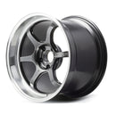 Advan Racing R6 Wheel - 18x8.5 / Offset +37 / 5x114.3 (Machining & Racing Hyper Black)