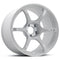 Advan RG-4 Wheel (STD Face) - 18x7.0 / Offset +41 / 4x100 (Racing White Metallic & Ring)