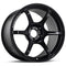Advan RG-4 Wheel (STD Face) - 18x7.5 / Offset +50 / 5x100 (Semi Gloss Black)