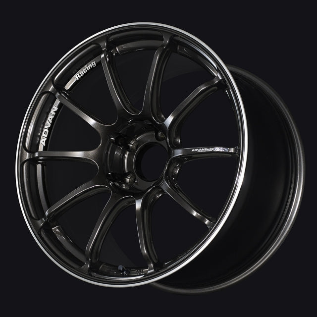 Advan RSIII Wheel - 19x8.5 / Offset +45 / 5x108 (Black Gunmetallic & Ring)