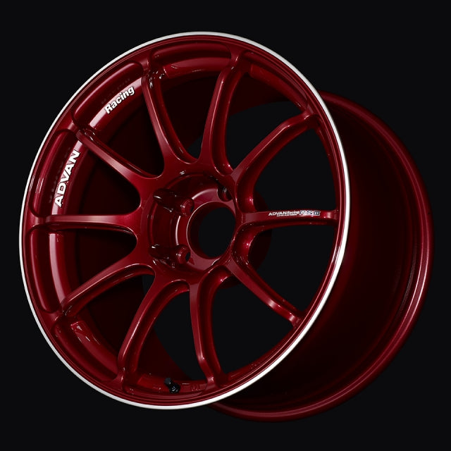Advan RSIII Wheel - 18x8.5 / Offset +45 / 5x114.3 (Racing Candy Red & Ring)