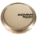 Advan Center Cap - Flat Cap (Light Gold Alumite) - 73mm