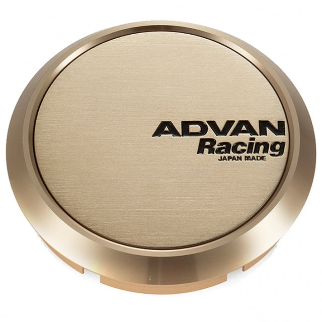 Advan Center Cap - Flat Cap (Light Gold Alumite) - 73mm