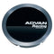Advan Center Cap - Full Flat Cap (Gloss Black / Hyper Black Ring) - 73mm