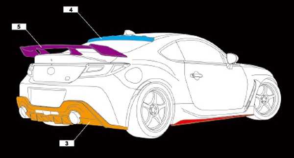 Aimgain GT-S 3-Piece Body Kit - 2022+ Toyota GR86 (ZN8)