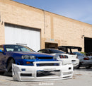 AeroLuxe 99-02 Nissan Skyline R34 GTR Spec-ZTN FRP Front Bumper
