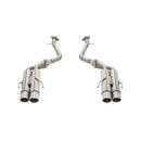 A'PEX-i N1-X Evolution Extreme Axleback Exhaust (SS Quad Tips) - 17-20 Lexus IS300 / IS350 (RWD / AWD)