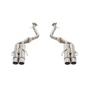 A'PEX-i N1-X Evolution Extreme Axleback Exhaust (SS Quad Tips) - 2015+ Lexus RC200t / RC300 AWD / RC350 (AWD / RWD)