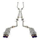 A'PEX-i N1-X Evolution Extreme Catback Exhaust (Resonated / Titanium Tip) - 2016+ Lexus GS-F