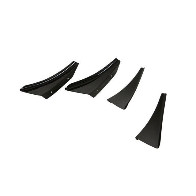 APR Carbon Fiber Front Bumper Canards - Audi R8 16-18
