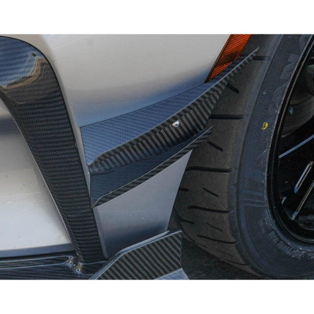 APR Performance Carbon Fiber Front Bumper Canards - Toyota GR86 2022+