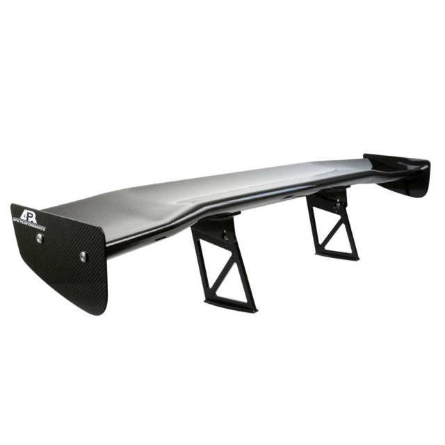 APR Performance Carbon Fiber GTC-500 71 inch Adjustable Wing - Tesla Model S Plaid 2021+