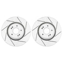 ARK Performance Slotted Rotors (Front Pair) - 10-16 Hyundai Genesis Coupe (Brembo Brakes)
