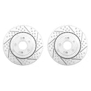 ARK Performance Drilled and Slotted Rotors (Rear Pair) - 10-13 Kia Forte Koup 2.4L